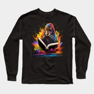 Platypus Reads Book Long Sleeve T-Shirt